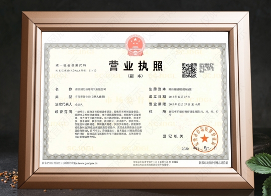 營業(yè)執(zhí)照